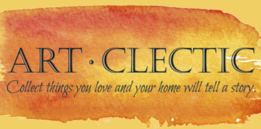 ART.CLECTIC event logo — Collect things you love and your home will tell a story