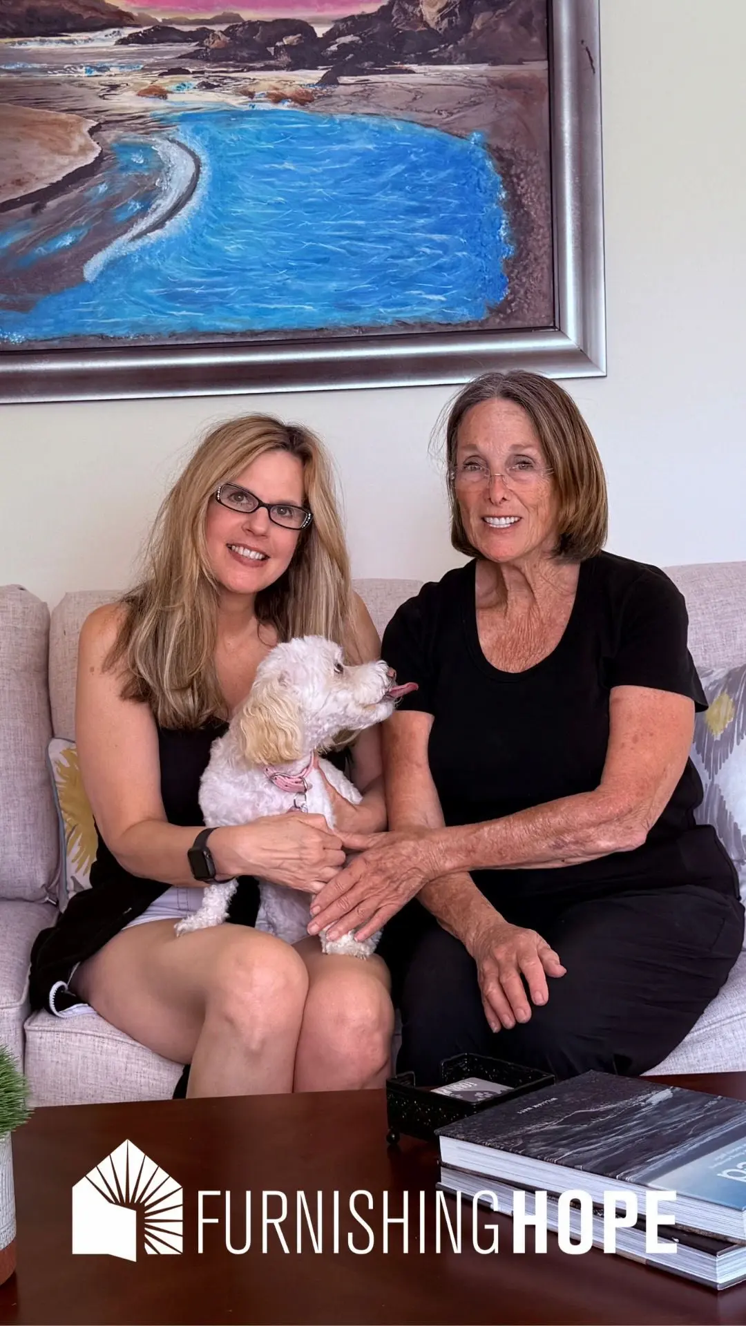 Furnishing Hope Instagram post