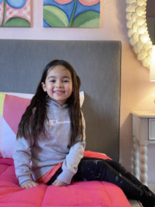 Volunteers delivering furniture