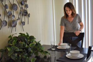 Volunteers delivering furniture